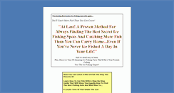 Desktop Screenshot of myicefishingsecrets.com